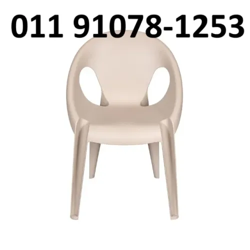 cadeira plastica branca