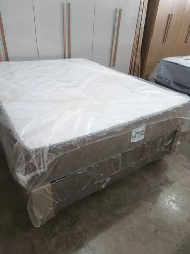 Colchão Gynflex D-33 24cm com Base box Loja Física