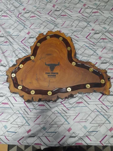 Tabua artesanal para churrasco 
