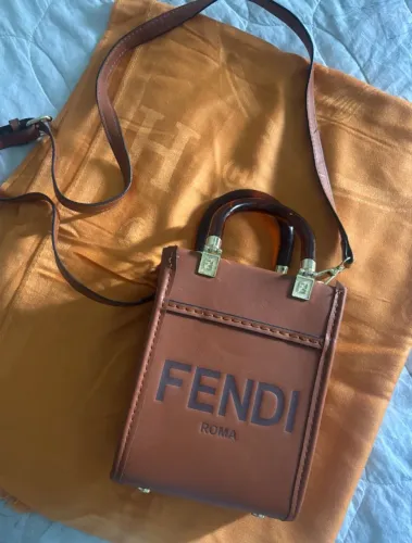 Bolsa Fendi tiracolo unissex 