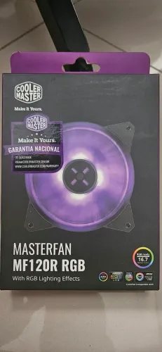 Kit 2(duas) ventoinhas/fans Cooler Master MF120R RGB