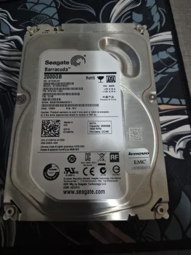 HD Sata 2TB Seagate Barracuda