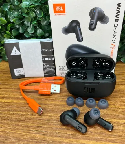 Fone bluetooth JBL Wave Beam 2 ANC original