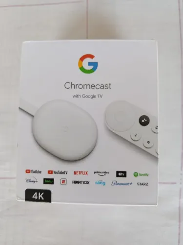 Chromecast Google TV 4K 4a Ger. - Streaming de Alta Qualidade