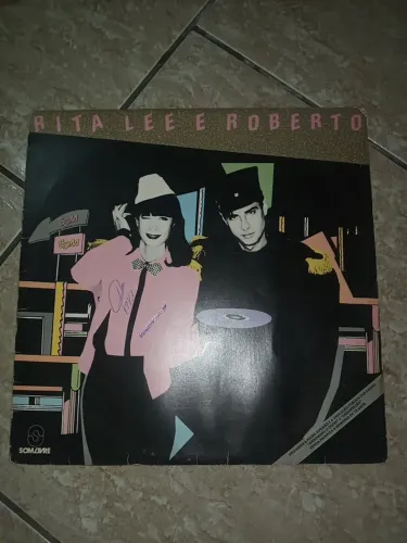 Lp vinil rita lee e Roberto de Carvalho bombom