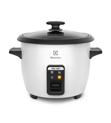 Panela de Arroz Elétrica Electrolux por Rita Lobo 1,3L Branca Efficient (RCB50)