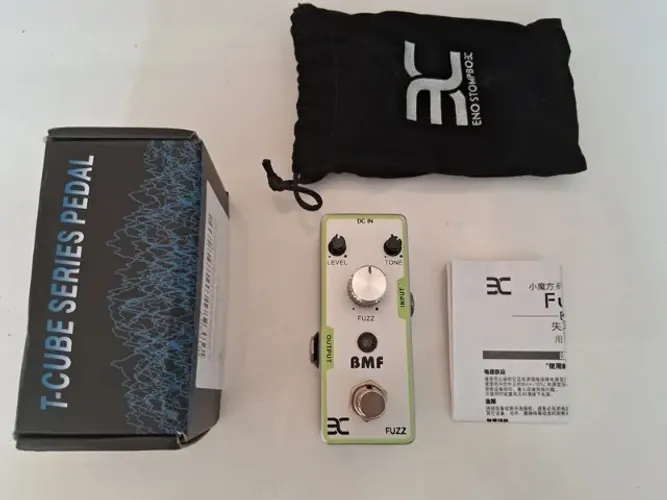 Pedal Eno BMF Fuzz - Com caixa, manual e tags
