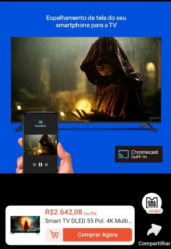 Tv Multilaser 55 Android