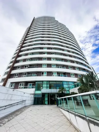 Apartamento 2/4 Mobiliado com Vista Mar em Ponta Negra