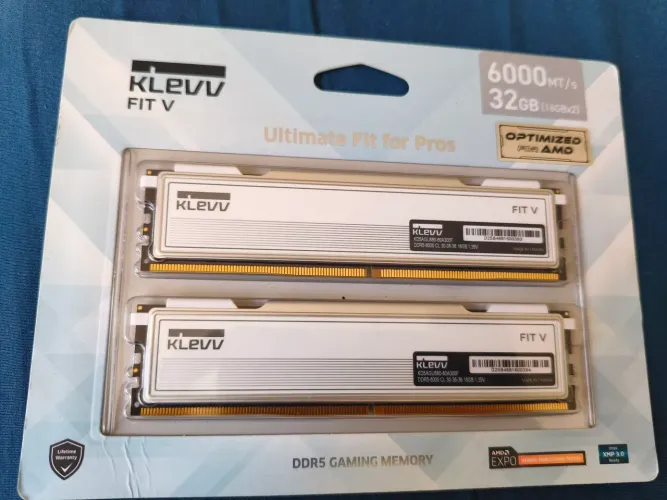 (Novo Lacrado) Kit Memória RAM DDR5 32GB 2x16GB 6000MHz CL30 Lacrada SK Hynix 10x SEM JURO