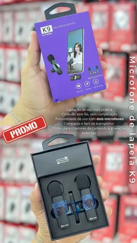 Microfone sem fio