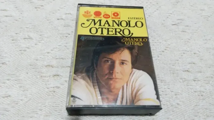 Fita K7 antiga Manolo Otero Septiembre