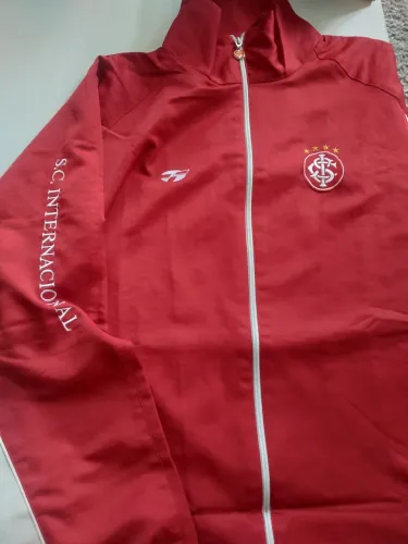 Internacional Agasalho Casaco/calça Oficial Vermelho/Branco 