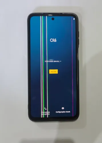 Moto G52 com defeito