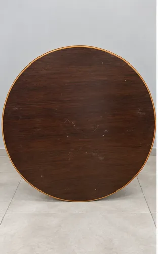 Tampo De Mesa Redondo 120cm Mdf/Madeira