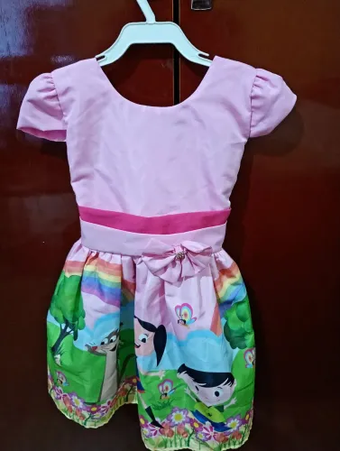 Vestido de festa,tema luna