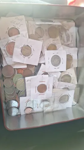 Moedas antigas numismática
