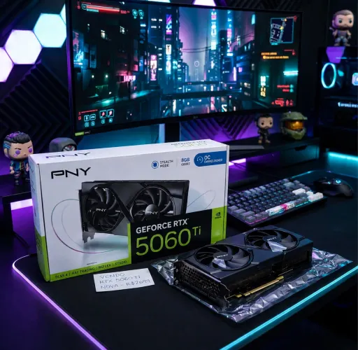 VENDO/TROCO Placa de Vídeo RTX 5060 Ti PNY - NOVINHA!