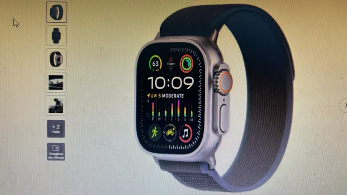 Apple Watch Ultra 2 - Caixa titânio 49mm