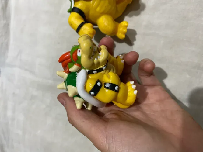 Bowser miniaturas super mario Mc Donalds 