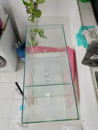 aquario de vidro 100 litros