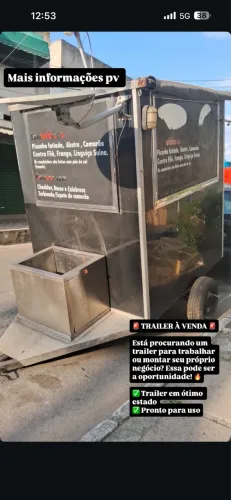 Food trucker trailer