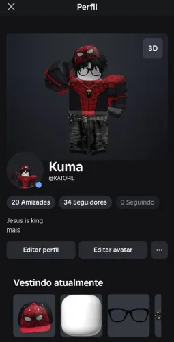 Conta Roblox