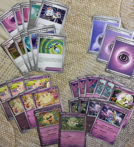3 mini decks - cartas pokémon TCG