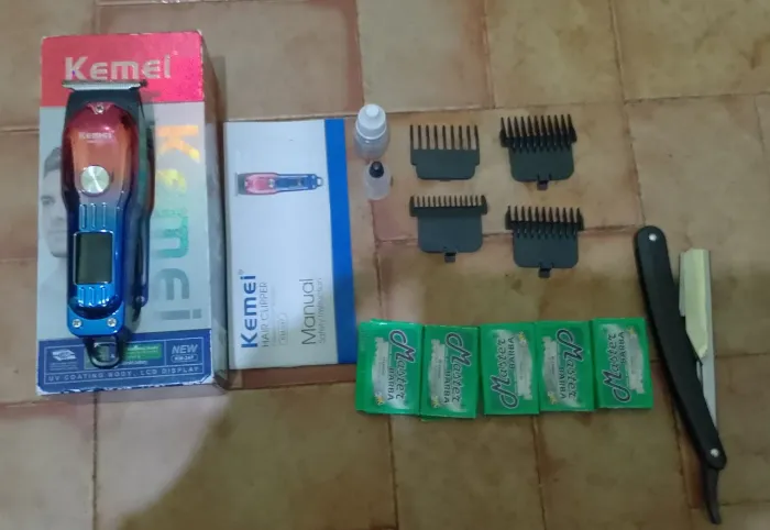 Máquina de cortar cabelo kemel