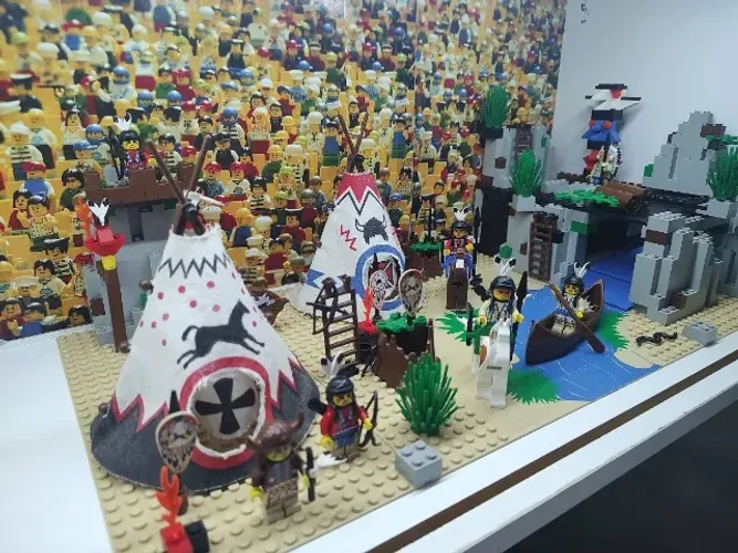 Lego Western Rapid Village 6766
