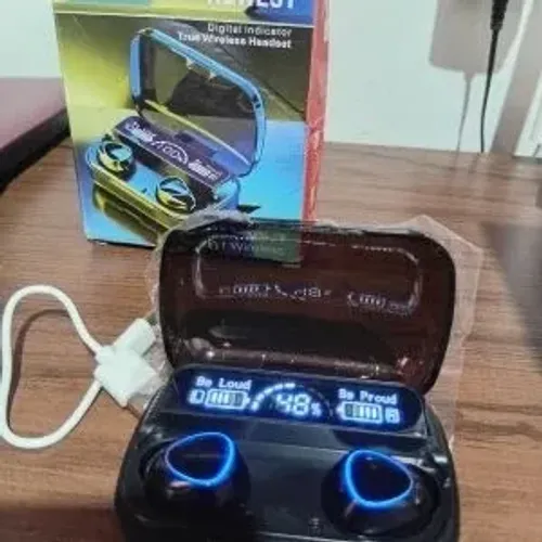 m10 fone - bluetooth sem fio display digital