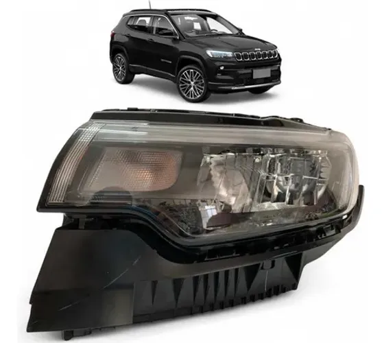 Farol Jeep Compass Full Led Esquerdo 2022 2023 2024 2025 Ori Esquerdo/motorista