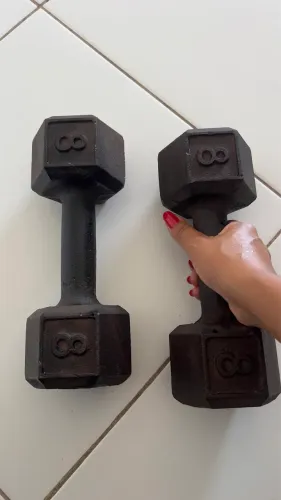Par de halteres 8kg
