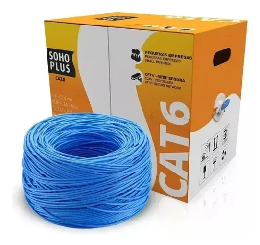 Cabo UTP rede Cat6 Furukawa NOVO