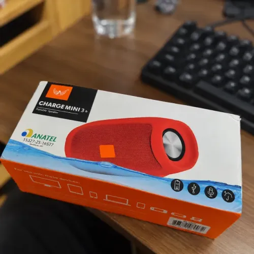 Caixa de Som Bluetooth Tipo JBL - Novo