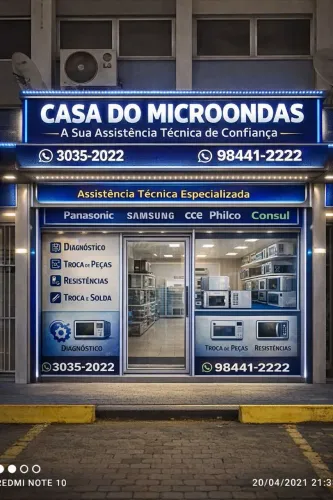 Casa do Microondas Assistência técnica