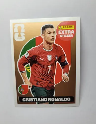 Figurinha do CR7 BRONZE