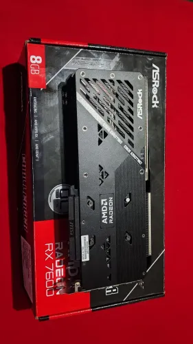 Rx 7600 8gb um mês de uso 