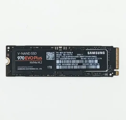 HD SSD Samsung 1TB 970 Evo Plus Original 3.500 MB/s Nvme M.2 Pcie 4.0 Disco Interno