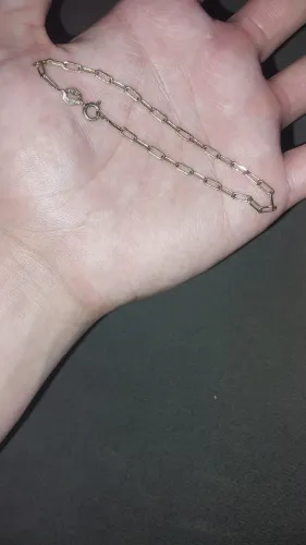 pulseira banhada a ouro