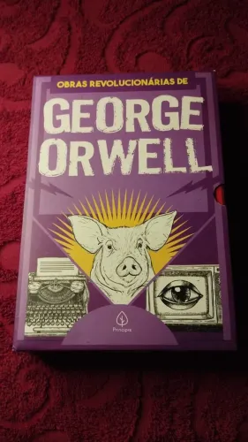Box Livros "As Obras Revolucionárias de George Orwell" - 3 Livros (Principais)