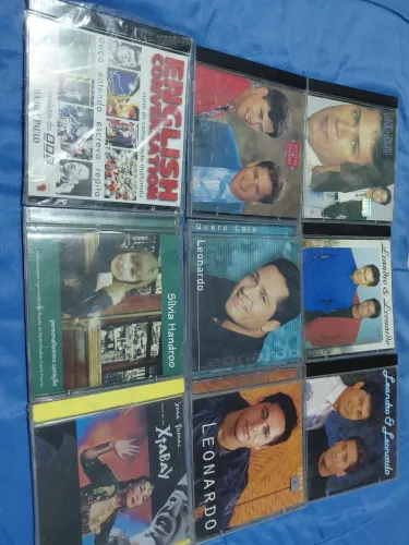 CDs originais Leandro e Leonardo