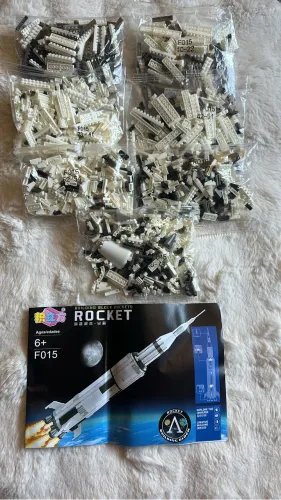 Blocos de Construção Foguete ROCKET
