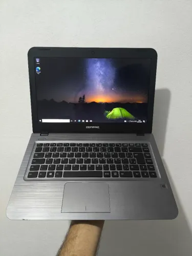 Notebook Compaq com 128 gb SSD + 8GB super novo !