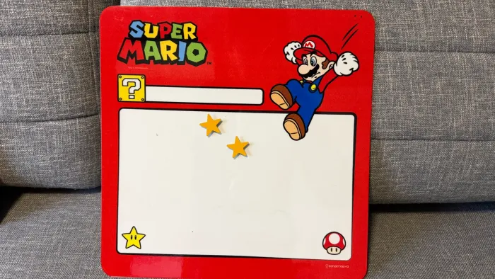 Quadro magnético Super Mário 