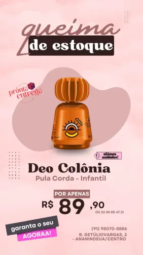 PERFUMARIA NATURA - INFANTIL