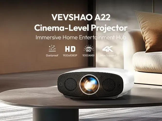 Projetor VEVSHAO A 22 Lacrado