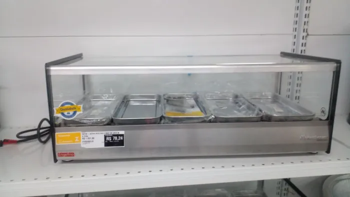 ESTUFA DE 5 BANDEJAS QUADRADA, DA MARCHESONI, NOVA, PROMOÇÃO!!!!
