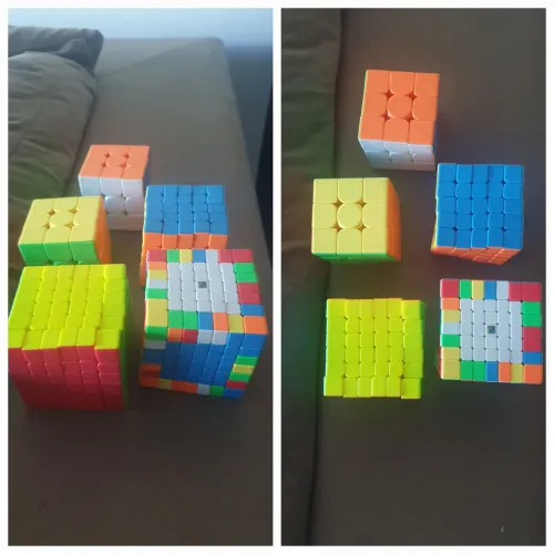 Cubos mágicos vários tamanhos 