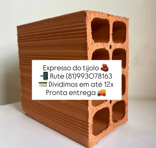 Tijolos 8 Furos Tipo A